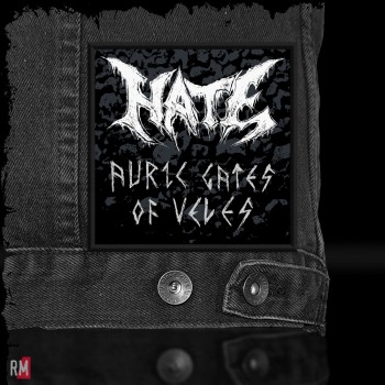 Печатная нашивка - Hate - Logo and Album name